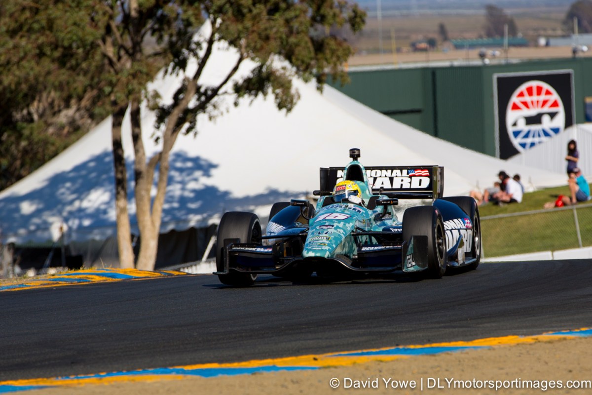 2014 Sonoma (#15 Rahal Letterman Lanigan Racing)
