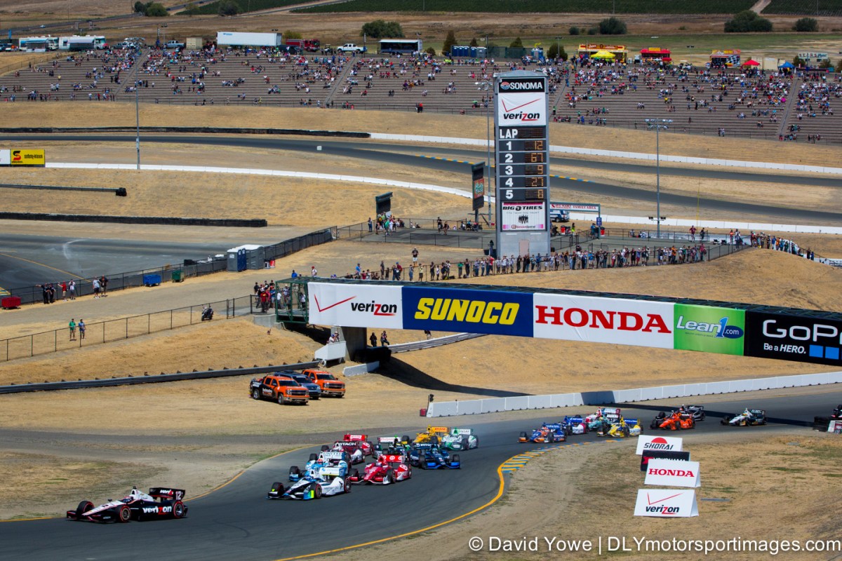 2014 Sonoma (Race start)