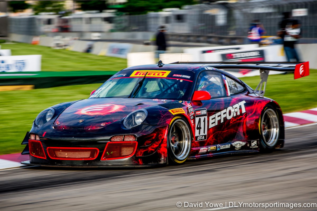 2014 Detroit (#41 EFFORT Racing Porsche GT3R)