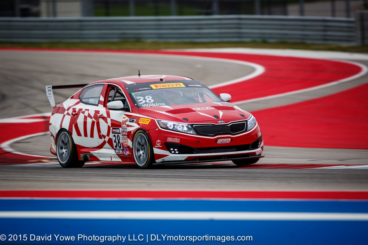 2015 COTA (#38 Kinetic Motorsports/Kia Racing Kia)