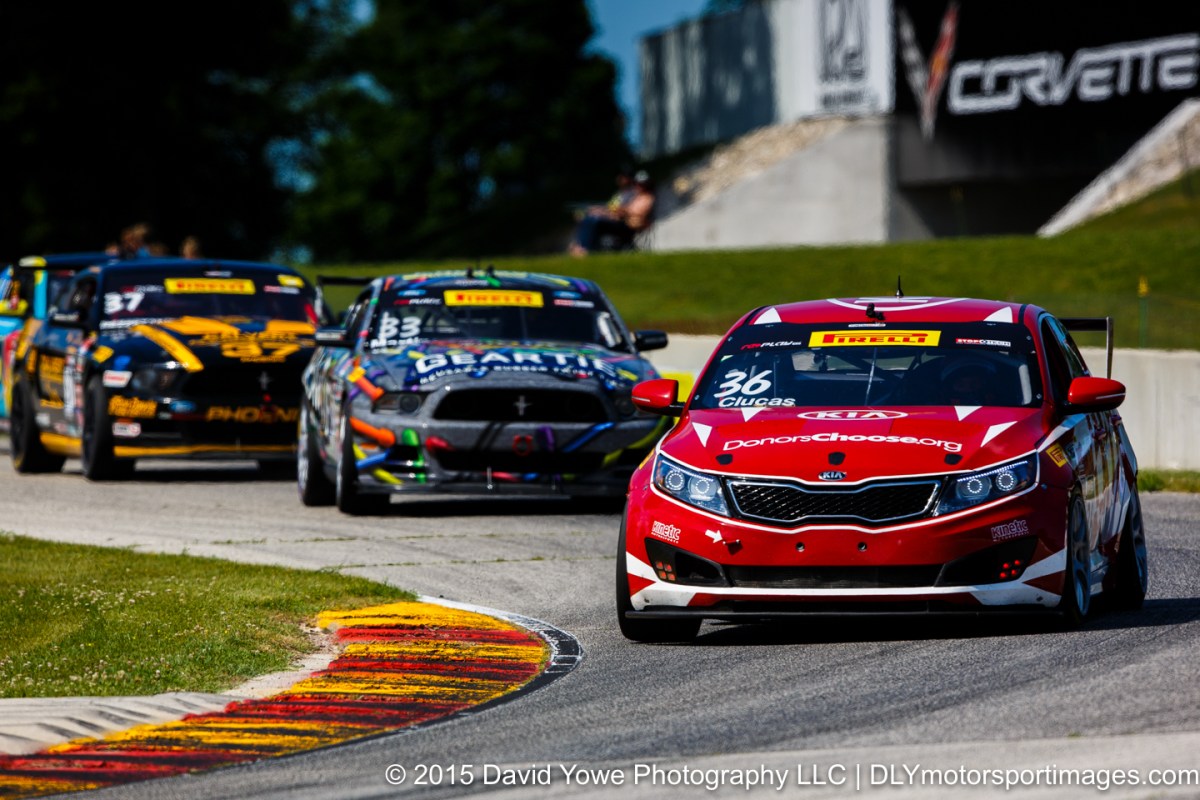 2015 Road America (#36 Kinetic Motorsports / Kia Racing Kia Optima)